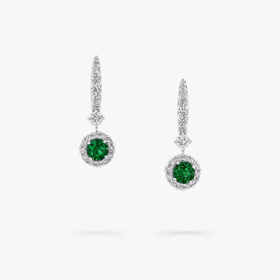 Emerald Vine Earrings