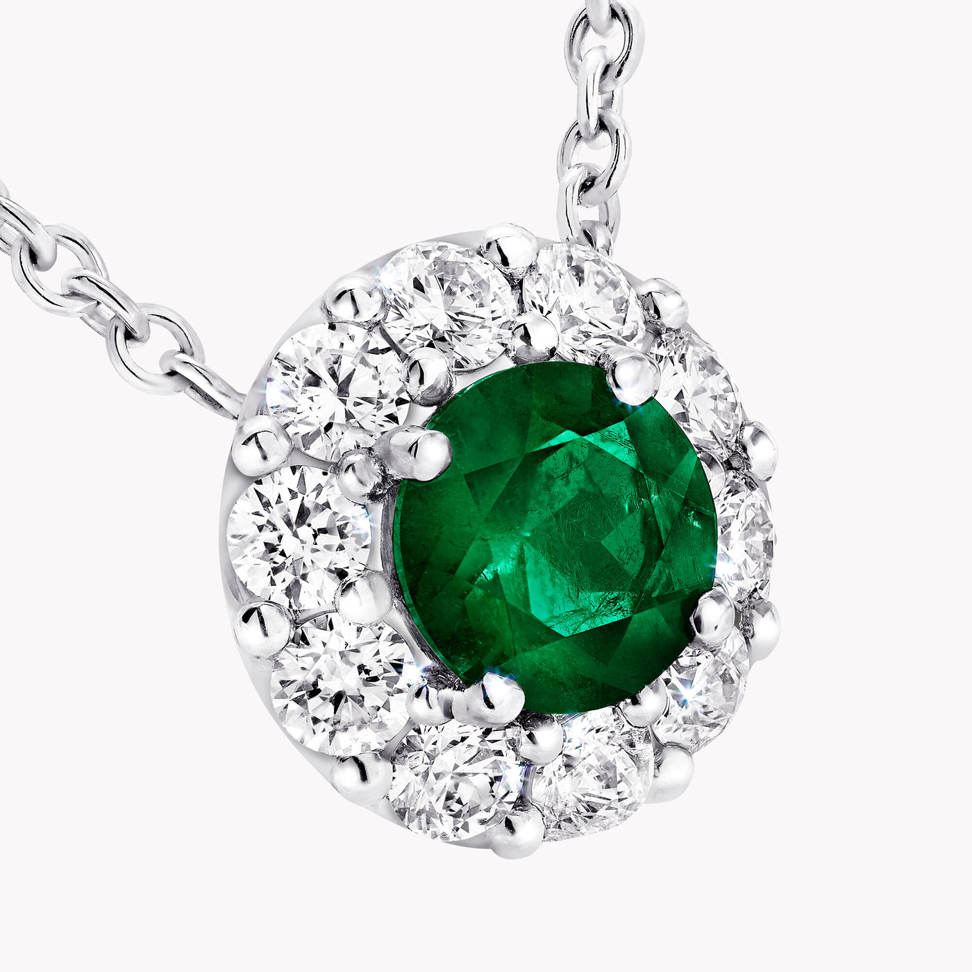 Emerald Blossom Pendant