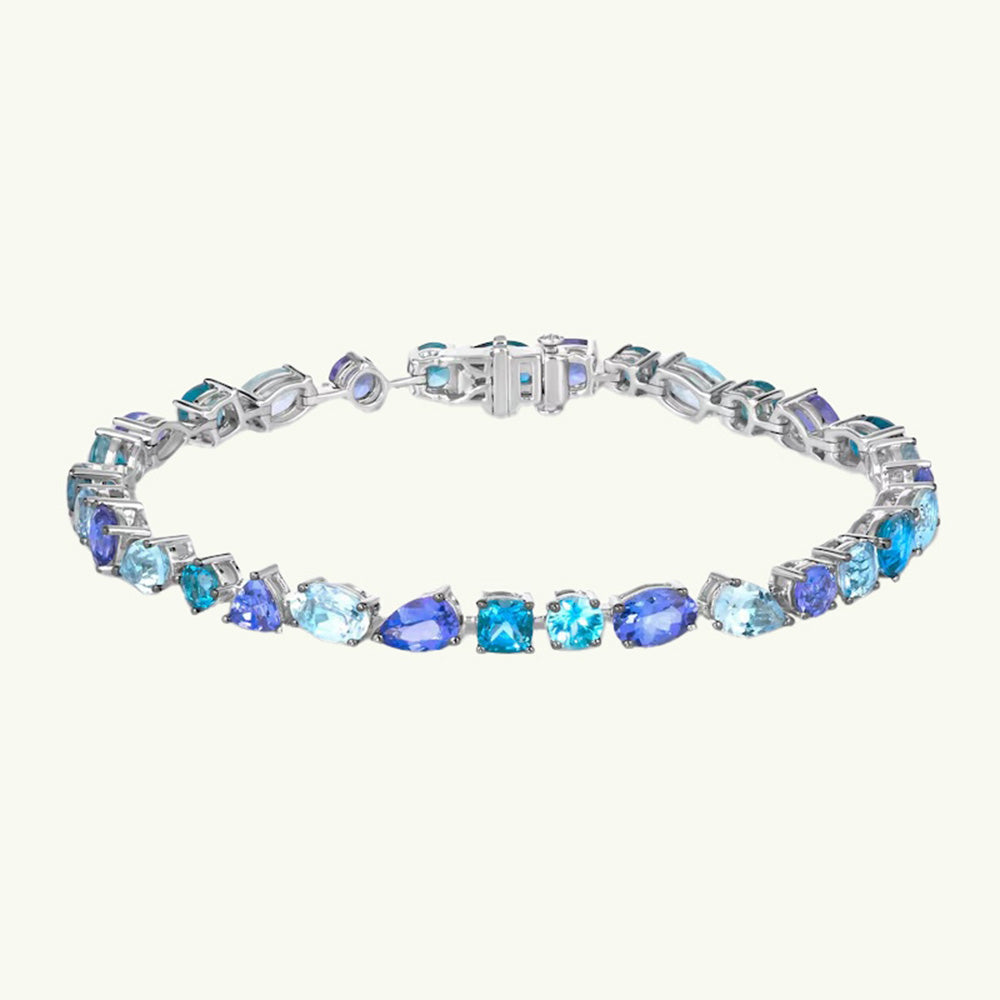 Ocean Tennis Bracelet