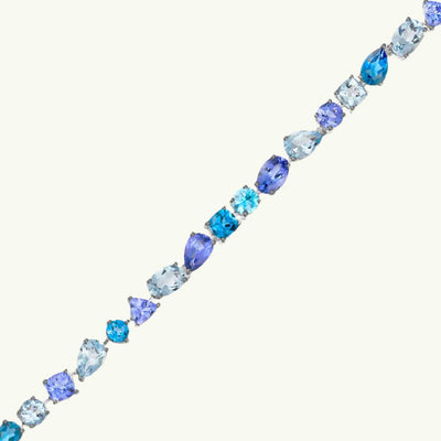 Ocean Tennis Bracelet