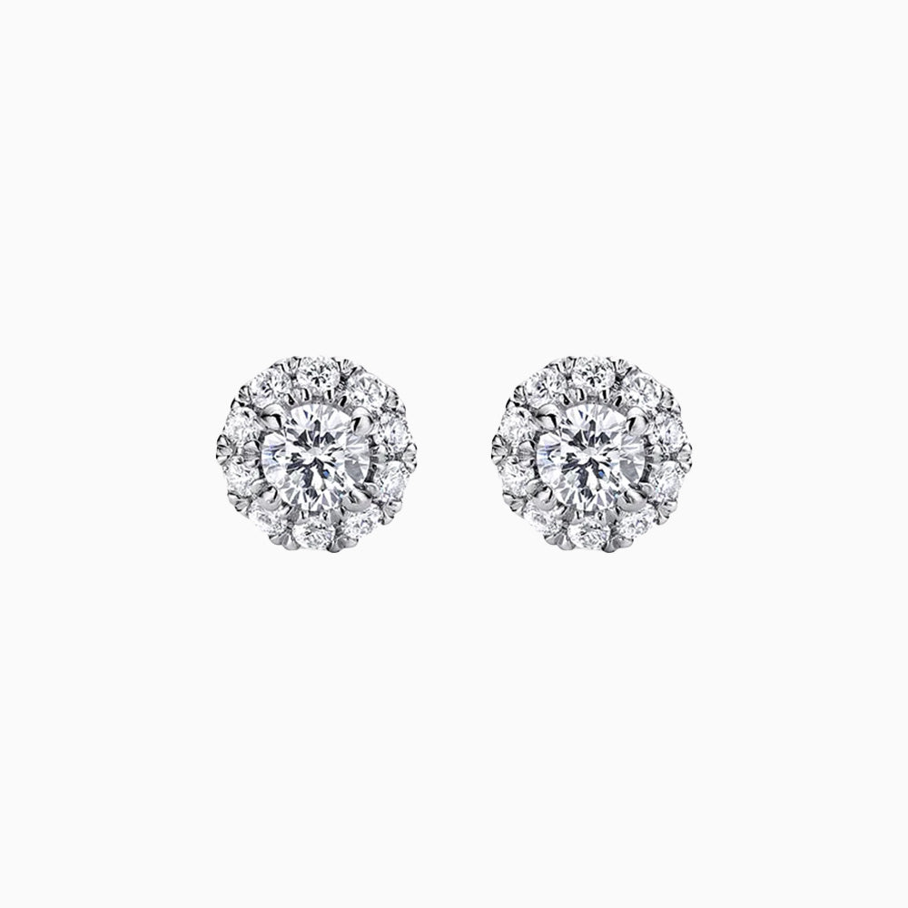 Moissanite Oval Cut Stud Earrings