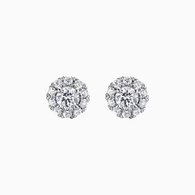 Moissanite Oval Cut Stud Earrings